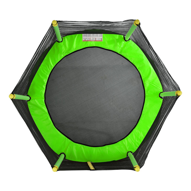 Ktaxon 5' Octagon Backyard Trampoline with Safety Enclosure Wayfair